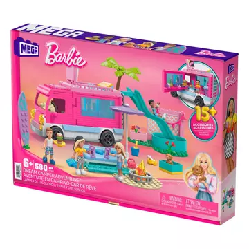 Barbie MEGA Construction Set Dream Camper Adventure Építő Készlet