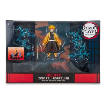 Demon Slayer: Kimetsu no Yaiba Akció Figura - Zenitsu Thunder Breathing Deluxe 13 cm