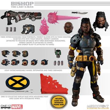 Marvel Akció Figura 1/12 Bishop 17 cm