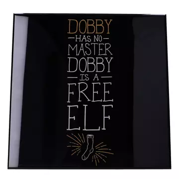 Harry Potter Crystal Clear Kép Dobby is a Free Elf 32 x 32 cm