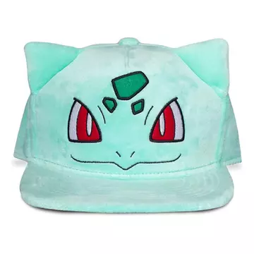 Pokémon Plüss Snapback Sapka Bulbasaur