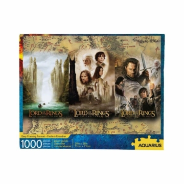Lord of the Rings Jigsaw Puzzle Triptych (1000 db)
