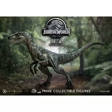 Jurassic World: Fallen Kingdom Prime Collectibles Szobor 1/10 Delta 17 cm