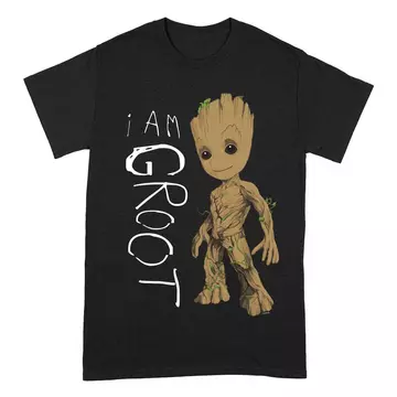 Marvel T-Shirt Guardians of the Galaxy - I Am Groot Scribbles Poló