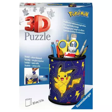 Pokémon 3D Puzzle Írószertartó (54 darabos)