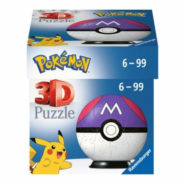 Pokémon 3D Puzzle Pokéballs: Master Ball (55 darabos) Pokélabda