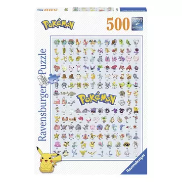 Pokémon Puzzle Pokémon (500 db) Előrendelhető, várható megjelenés 2024/02.