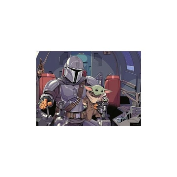 Star Wars The Mandalorian Jigsaw Puzzle Cartoon (1000 db)