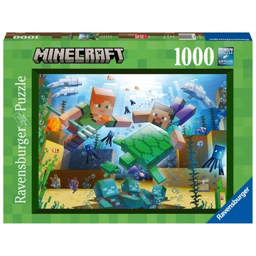 Minecraft Jigsaw Puzzle Minecraft Mosaic (1000 darabos)