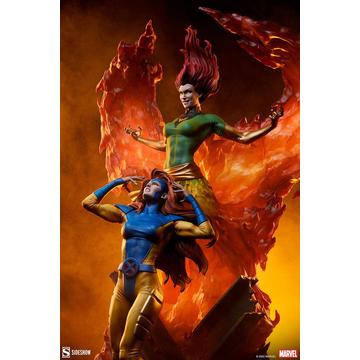 Sideshow Marvel Maquette Phoenix and Jean Grey 66 cm Szobor