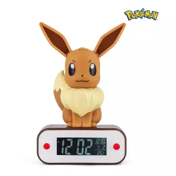 Pokémon Ébresztőóra Lámpa Evoli 18 cm