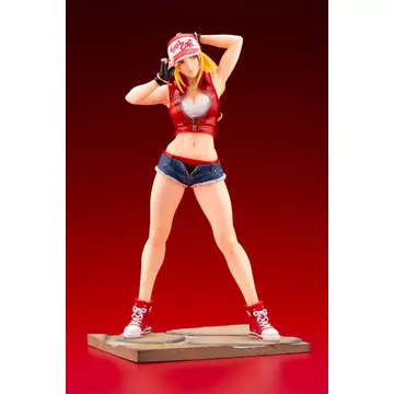 SNK Heroines Bishoujo PVC Szobor 1/7 Tag Team Frenzy Terry Bogard Bonus Edition 23 cm