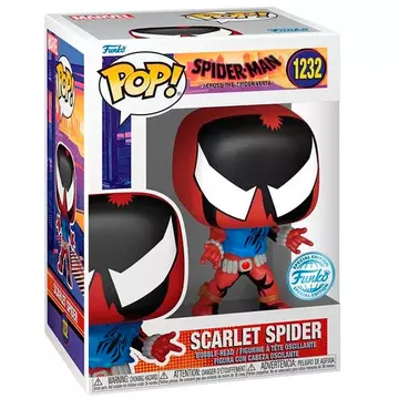 FUNKO POP! Spiderman Scarlet Spider Exclusive Spider - Verse Figura