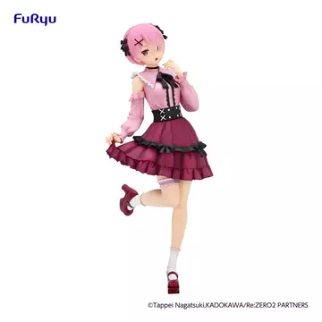 Re:Zero Starting Life in Another World Trio-Try-iT PVC Szobor Rem Girly Outfit Pink 21 cm
