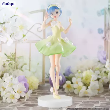 Re: Zero Trio-Try-iT PVC Szobor -  Rem Flower Dress 21 cm