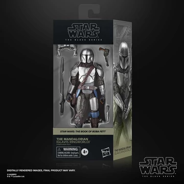 Star Wars: The Book of Boba Fett Black Series Akciófigura The Mandalorian (Glavis Ringworld) 15 cm