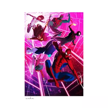 Marvel Comics Art Print Heroes of the Spider-Verse 46 x 61 cm