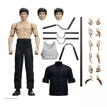 Bruce Lee Ultimates Akciófigura Bruce The Warrior 18 cm