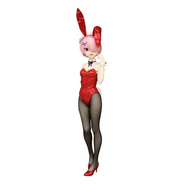 Re:Zero BiCute Bunnies PVC Szobor Ram Red Color Ver. 29 cm