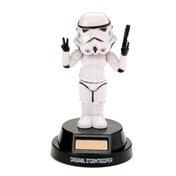 Original Stormtrooper Bobble-Head Peace 13 cm Napelemes bólógató figura
