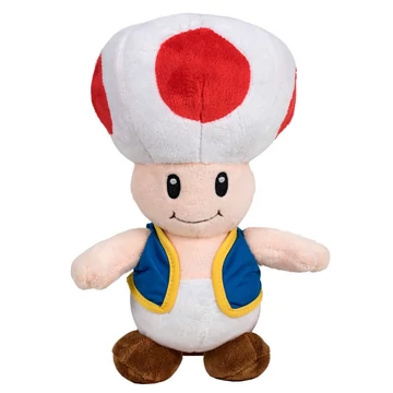 Nintendo Toad Super Mario Bros Plüssfigura Plüss  30cm