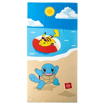 Pokemon Strandtörölköző Törölköző 70x140 CM