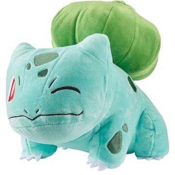 Jazwares Bulbasaur Pokemon 17cm Plüss Plüssfigura Kacsint