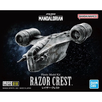 Bandai Star Wars Plastic Model Kit 1/144 Razor Crest Modell Készlet 