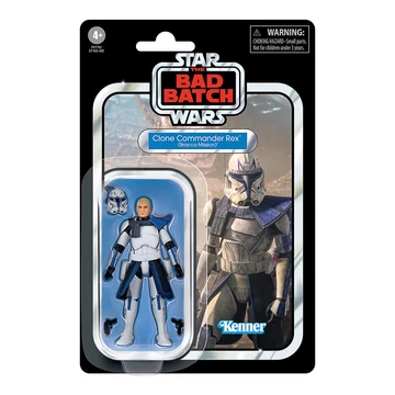 Star Wars: The Bad Batch Vintage Collection akciófigura Clone Commander Rex (Bracca Mission) 10 cm