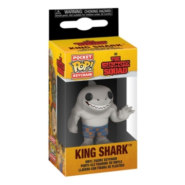 The Suicide Squad Pocket Funko POP! Kulcstartó 4 cm King Shark