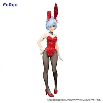 Re:Zero BiCute Bunnies PVC Szobor - Rem Red Color ver. 29 cm