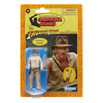 Indiana Jones Retro Collection Akció Figura - Indiana Jones (Temple of Doom) 10 cm