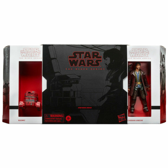 Star Wars: Rouge One Black Series Akció Figura - Cassian Andor & B2EMO 15cm