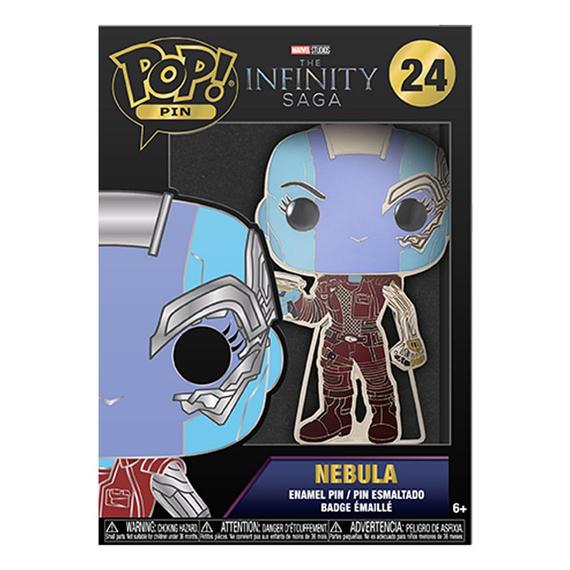 Marvel Infinity Saga Funko POP! Fém Kitűző - Nebula 10 cm