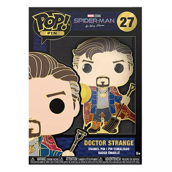 Marvel: Spider-Man Funko POP! Fém Kitűző - Dr. Strange 10 cm