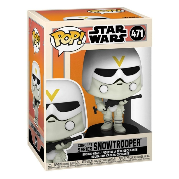 Star Wars Funko POP! Figura Snowtrooper (Concept Series) 9 cm