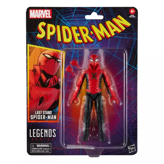 Spider-Man Comics Marvel Legends Akció Figura Last Stand Spider-Man 15 cm