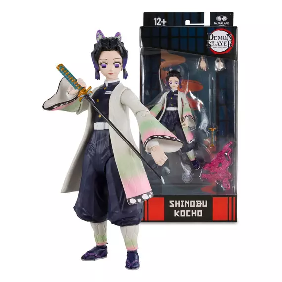 Demon Slayer: Kimetsu no Yaiba Akció Figura - Shinobu Kocho 18 cm