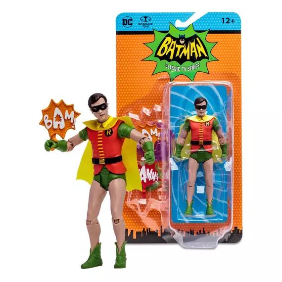 DC Retro Akció Figura Batman 66 Robin 15 cm