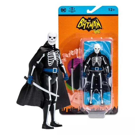 DC Retro Akció Figura Batman 66 Lord Death Man (Comic) 15 cm