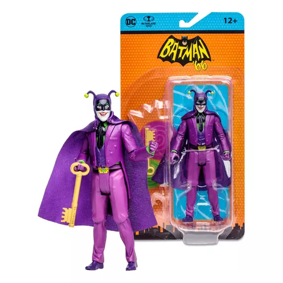 DC Retro Akció Figura Batman 66 The Joker (Comic) 15 cm