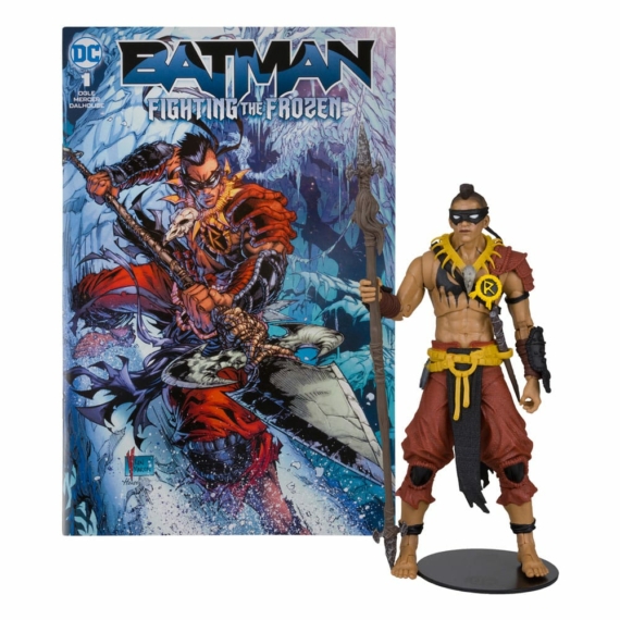 DC Direct Page Punchers Akció Figura & Comic Book Robin (Batman: Fighting The Frozen Comic) 18 cm