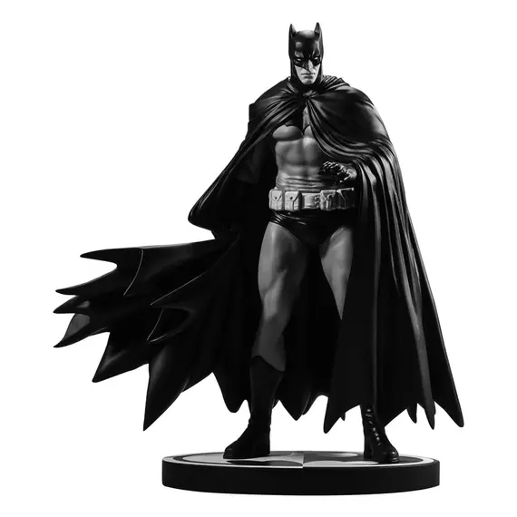 DC Direct Resin Szobor - Batman Black & White (Batman by Lee Weeks) 19 cm