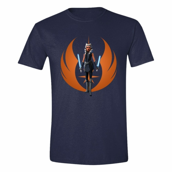 Star Wars Ahsoka T-Shirt Rebel Pose Póló "S" Méret