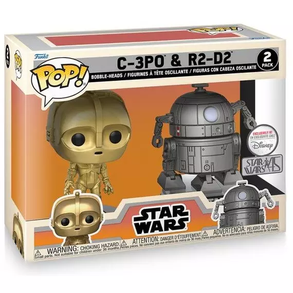 Star Wars POP! Vinyl Figurák 2-Pack Concept Series: R2-D2 & C-3PO 9 cm