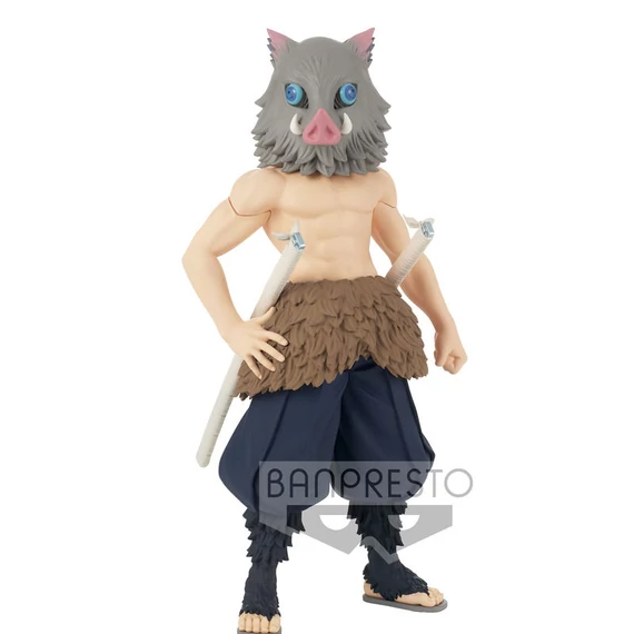 Kimetsu no Yaiba Demon Slayer Inosuke Hashibira Grandista Akció Figura 24cm