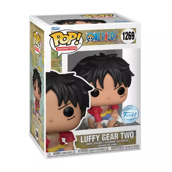 One Piece Funko POP! Television Figura - Luffy Gear Two Special Edition 9cm Chase