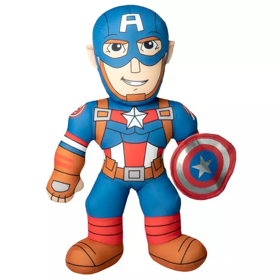 Marvel Captain America Plüss játék Hanggal Amerika Kapitány 38cm