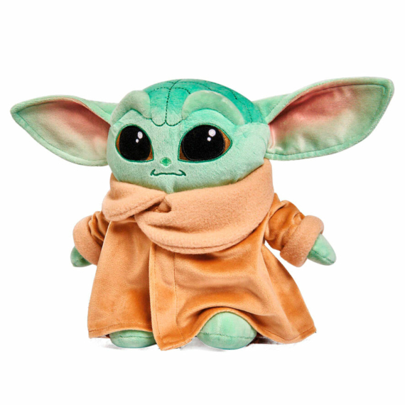Star Wars Mandalorian Baby Yoda Child Grogu Puha Plüss 25cm