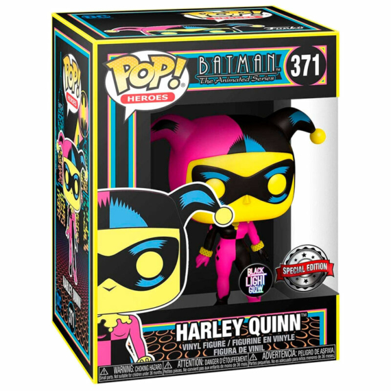 Funko POP! figura DC Comics Harley Quinn Black Light Exclusive